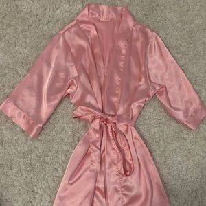 Silk robe